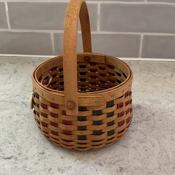 Longaberger 2003 Melody basket, liner, fabric liner - Picture 11 of 15